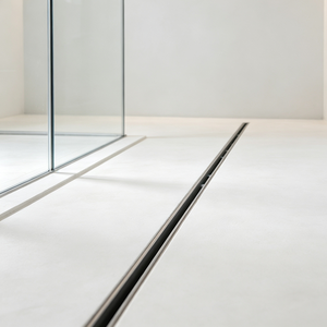 Invisible Tile Insert Linear Floor Stainless Steel Slot Drain Channel 100 X 100