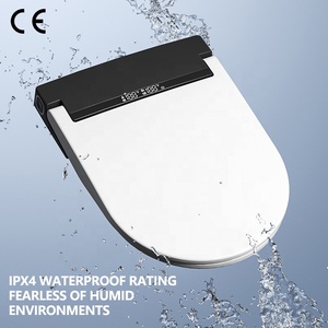 Self Cleaning Smart Wc Toilet Seat U Shape Automatic Cover
