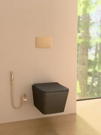 Kerovit KBTHP006-CP Wall-Hung Ceramic Water Closet