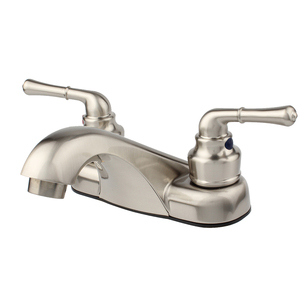 Aquacubic Double Handles Centerset Basin Faucet
