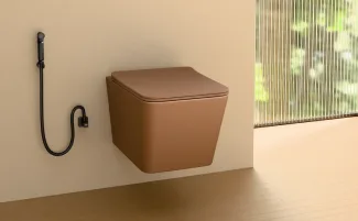 Aurum Series Luxury PVD Coated Wall Hung Commode