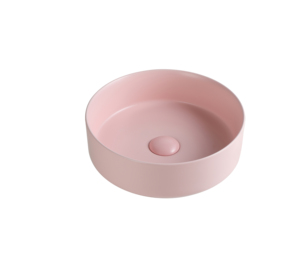 Modern Round Single Basin Ceramic Vessel Wash Basin Without Faucet Granite ETON Brand 3 Year Warranty Household Balcony