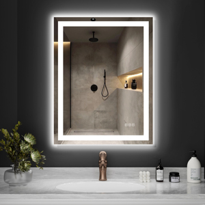 Adjustable Anti Fog LED Smart Bathroom Mirror
