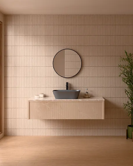 Aurum Premium Ceramic Wash Basin and Matching Bath Accessories