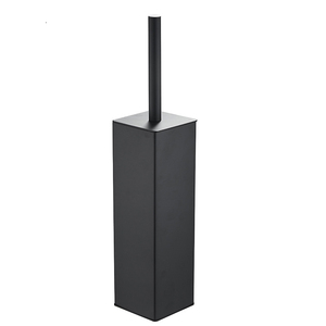 Modern 304 Stainless Steel Toilet Brush Holder Set Wall-Mounted