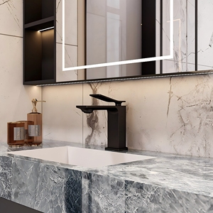 European Matte Black Faucet for Hospital & Healthcare Use